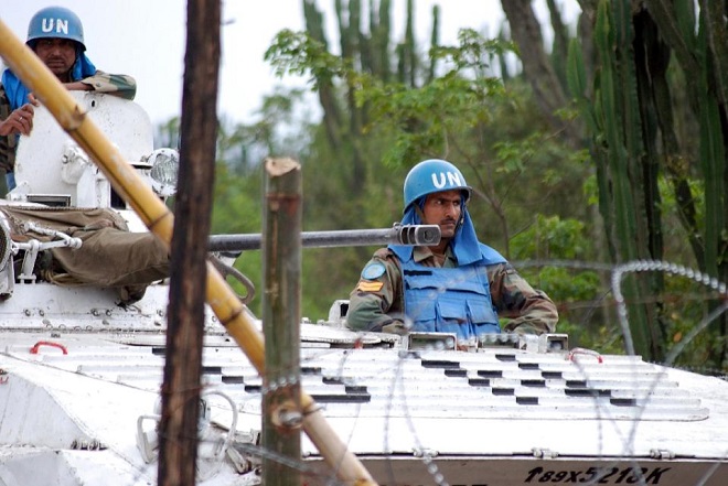 More than 125,000 troops and police from 124 countries serve in UN peace missions (AFP Photo/Alain Wandimoyi)
