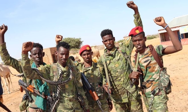 Ciidamada dowladda iyo kuwa dadka deegaanka oo goordhaw la wareegay degmada Ceelbuur