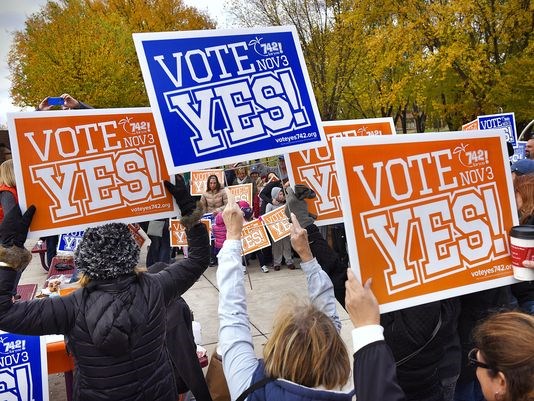 Are St. Cloud school district residents who helped create and back the school bond referendum Difference Makers for 2015?
(Photo: Dave Schwarz, dschwarz@stcloudti)