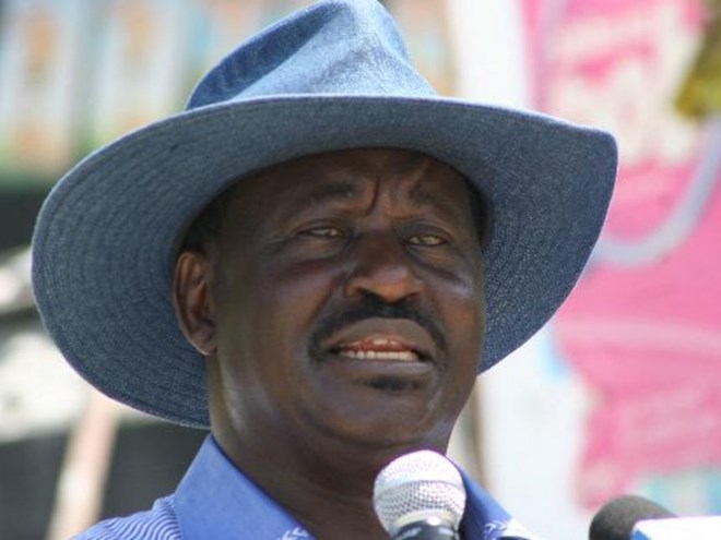 CORD Leader Raila Odinga