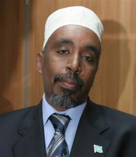 Sharif Hassan, the speaker of the parliament