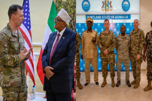 Taliyaha Maraykanka ee AFRICOM oo sheegay in uu iskaashiga amniga kala hadlay Itoobiya, Puntland iyo Somaliland
